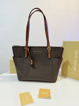 Bolso Michael Kors Marrón y Morado
