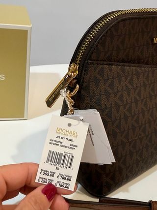 Bolso Michael Kors Marrón y Dorado