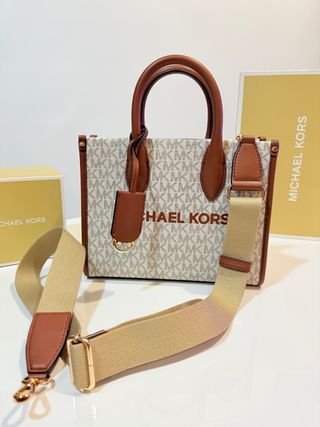 Bolso Michael Kors Beige y Marrón