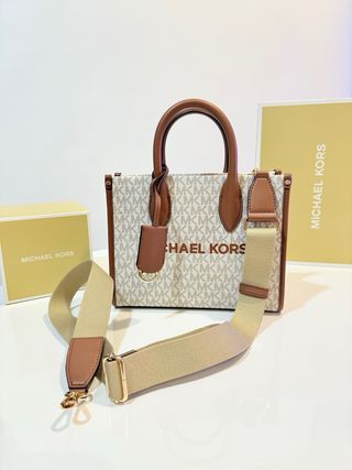Bolso Michael Kors Beige y Marrón