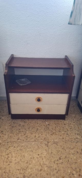 Dormitorio vintage de madera idesl para tunear