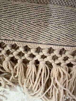 Alfombra pelo largo Westwing Dreamy Beige
