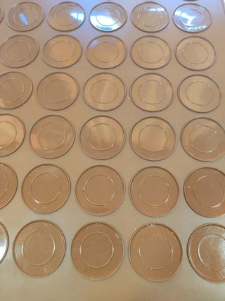 Molde Silicona Macarons + Manga Pastelera