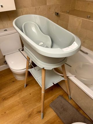 Bañera para bebé con soporte