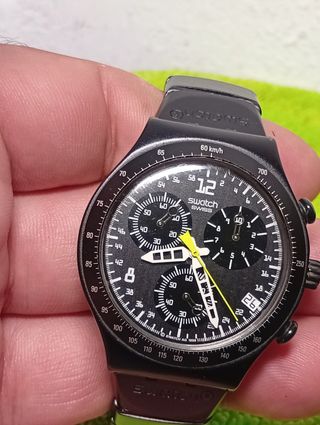 Cronografo Swatch Irony Nero