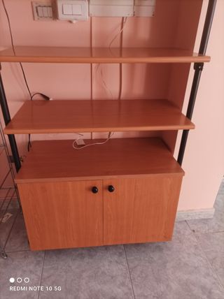 Maniquí y estanterías para tienda