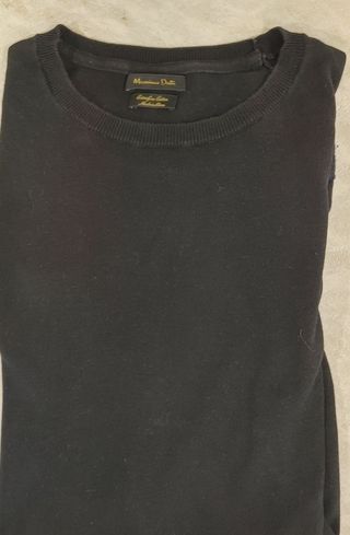 Camiseta punto Massimo Dutti manga corta hombre