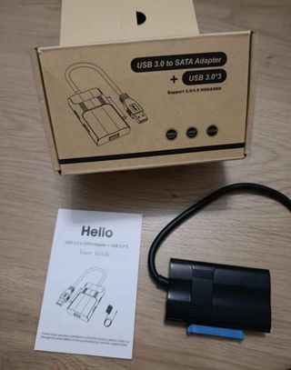 Adaptador USB 3.0 a SATA 2.5/3.5 HDD SSD