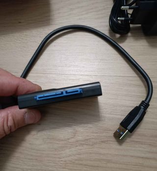 Adaptador USB 3.0 a SATA 2.5/3.5 HDD SSD