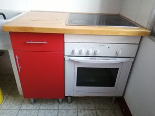 Horno y vitrocerámica Indesit