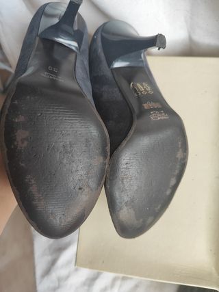 Scarpe francesine FRANCY donna tacco 39 grigie