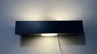 Lampada parete metallo bi-emissione