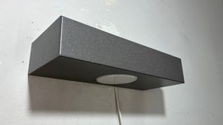 Lampada parete metallo bi-emissione