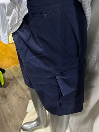 Completo uomo righe blu e bianche