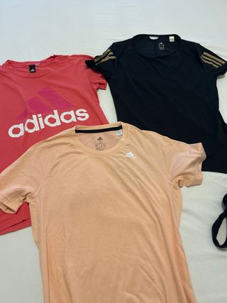 Lote 5 Camisetas Adidas Mujer