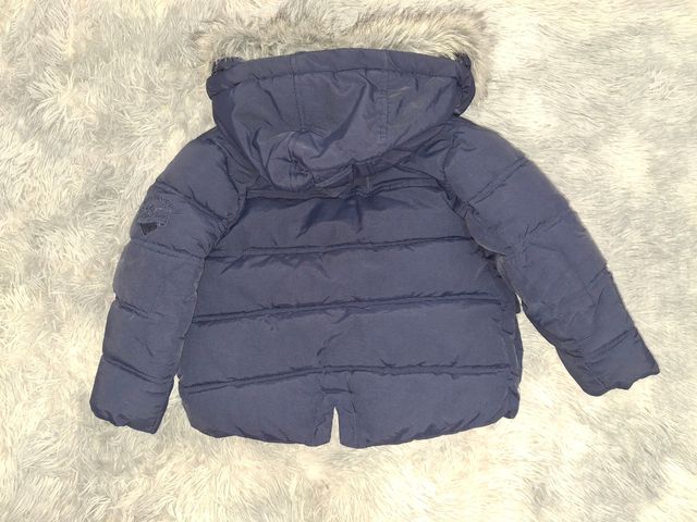 Abrigo/Parka niño azul marino