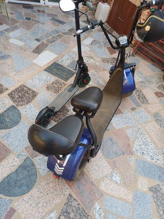 Bicicleta eléctrica estilo chopper