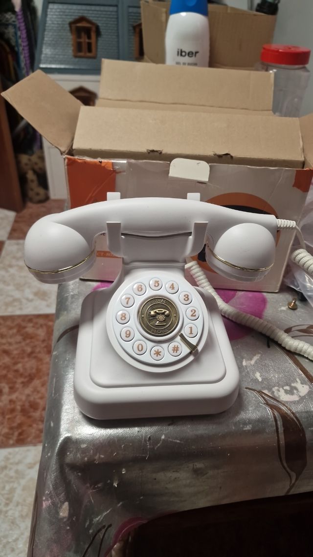 Telefono blanco