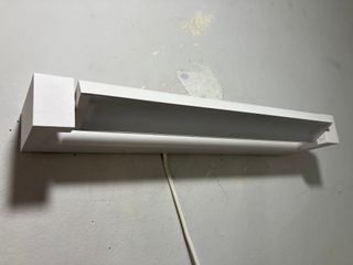 Lampada parete metallo bianco Led orientabile