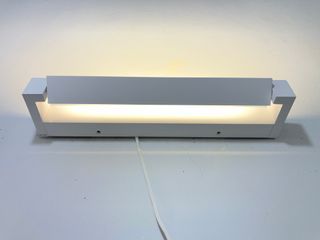 Lampada parete metallo bianco Led orientabile