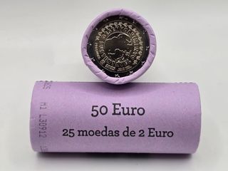 Cartucho 25 monedas 2 Euros Portugal 2025