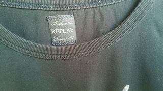 Camiseta Replay Negra Friday on my mind