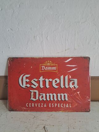 Cartel Estrella Damm Vintage