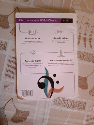 Libro de trabajo Música Clave A - 1. º ESO