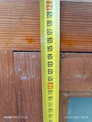 5 ventanas de madera 