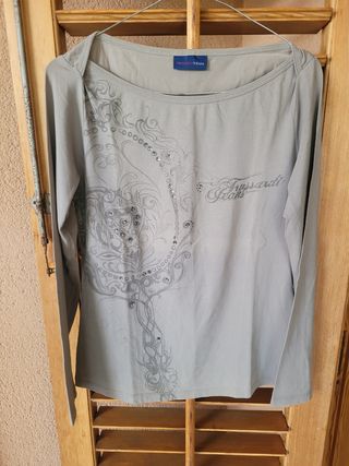 Maglietta Trussardi Jeans donna grigia