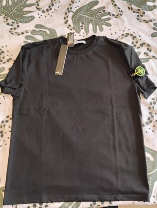 Camiseta Stone Island Negra Talla M