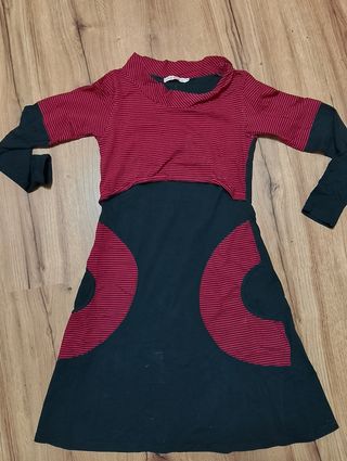 Vestido lactancia rayas. Marca Árbol de amor