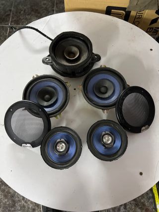 Altavoces Coche Pioneer y Kenwood