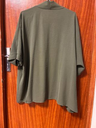 Kimono verde talla única