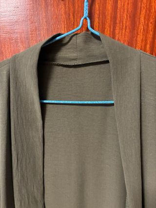 Kimono verde talla única