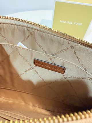 Cartera Michael Kors Mujer Beige y Marrón