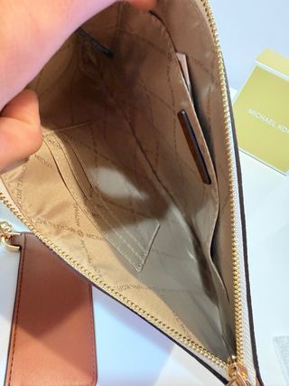 Cartera Michael Kors Mujer Beige y Marrón
