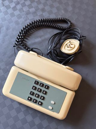 Telefono Sip vintage beige/grigio