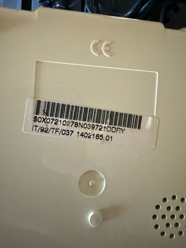 Telefono Sip vintage beige/grigio