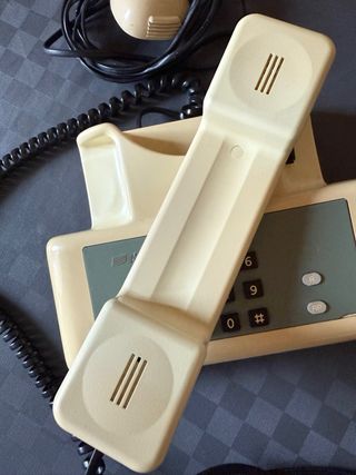 Telefono Sip vintage beige/grigio