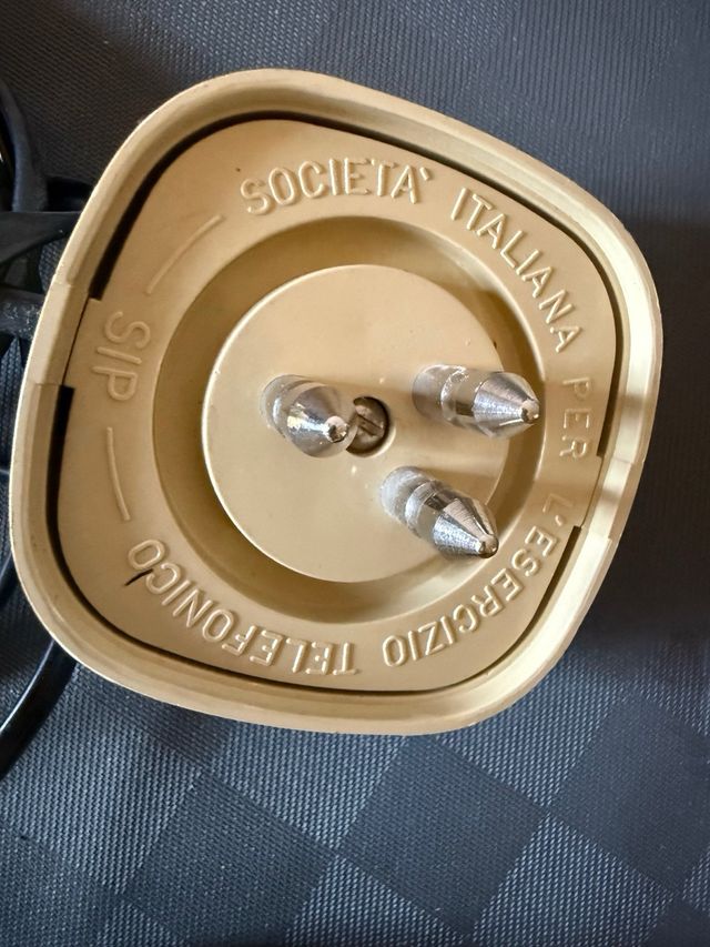 Telefono Sip vintage beige/grigio