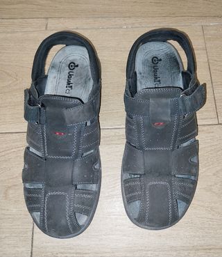 Sandalias Vauhti Hombre Gris