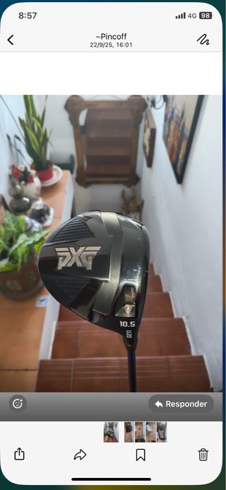 Palo de golf PXG como nuevo