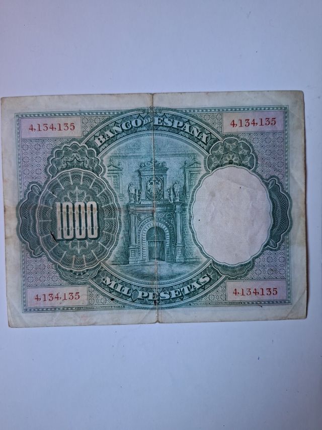 OFERTON 1000 Pesetas del 1925.