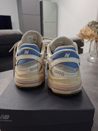 New Balance 1000 Beige/Bianco Donna