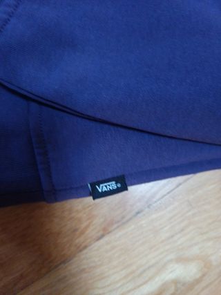 Sudadera Vans Azul con Logo
