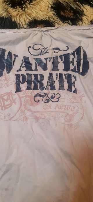 Camiseta Bershka Espalda Abierta Talla M