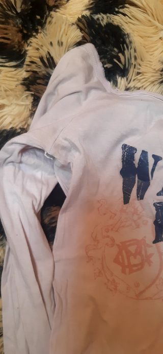 Camiseta Bershka Espalda Abierta Talla M