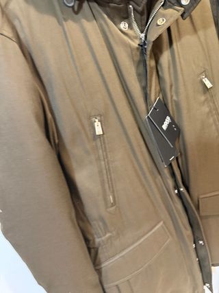 Abrigo Hugo Boss Verde Oliva Hombre