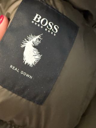 Abrigo Hugo Boss Verde Oliva Hombre